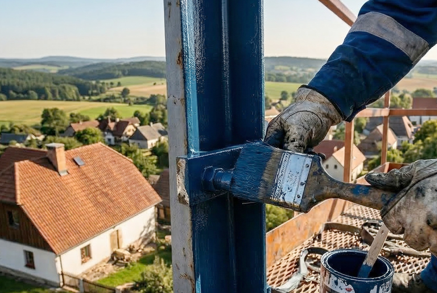 Vysokozdvižná plošina k pronájmu